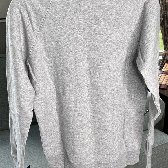 Champion crew neck sweater power blend left ches Oxford gray size small - Picture 6 of 6